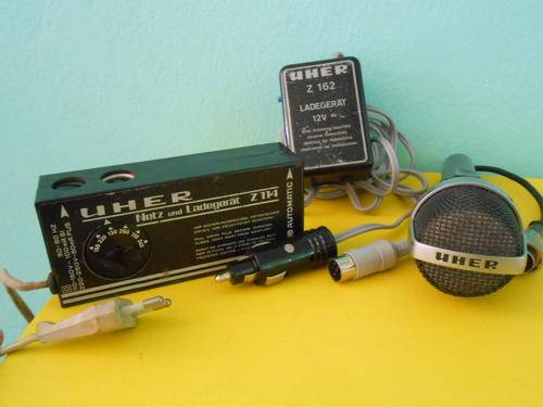 END OF SUMMER SALE!!!! Vintage Uher Microphone and other equipment